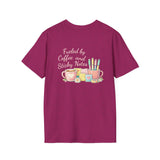 Fueled by Coffee and Sticky Notes Graphic Tee