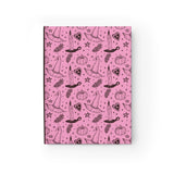 Hexes and Hearts Hardcover Journal- Ruled