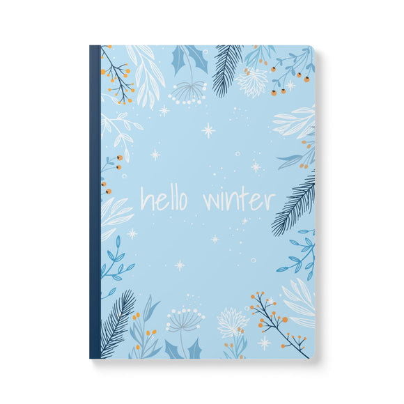 Icy Sprigs Softcover Journal