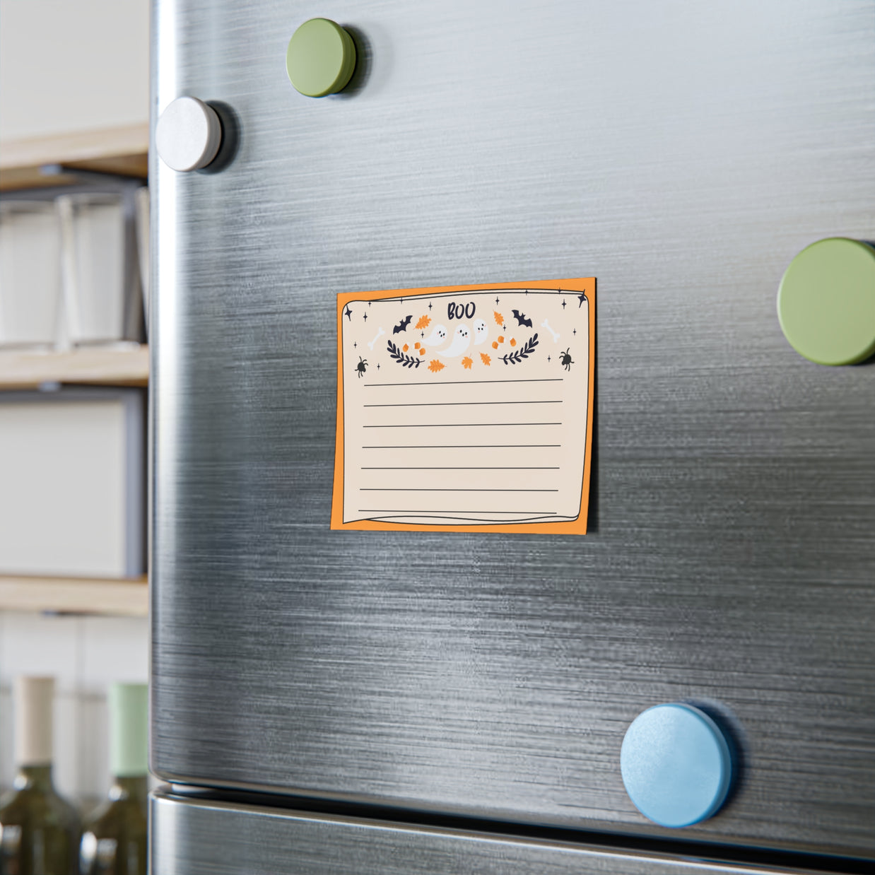 Ghosting Around Post-it® Note Pads