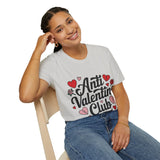 Anti-Valentine Club Graphic T-Shirt