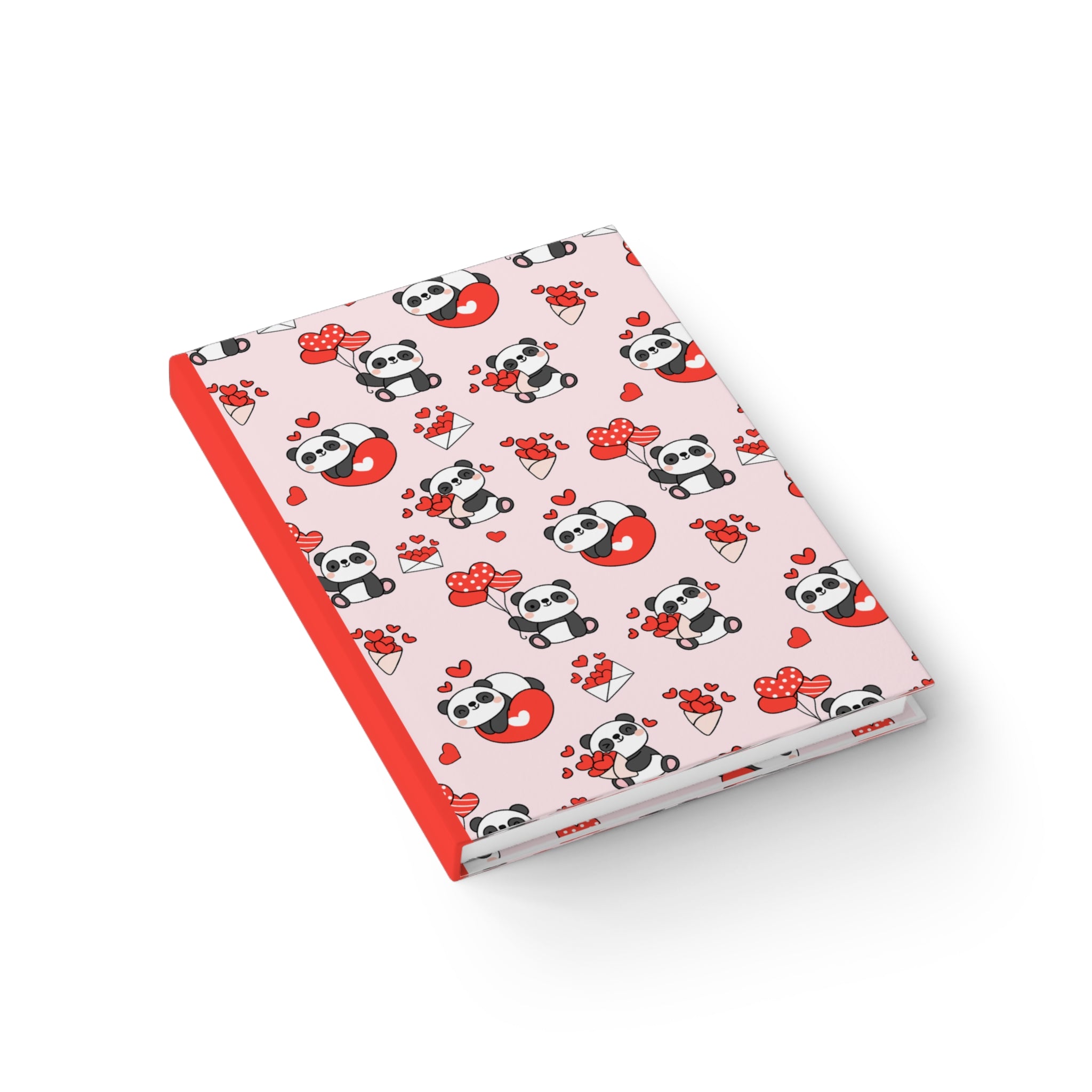 Panda Love Notes Hardcover Journal – Blank
