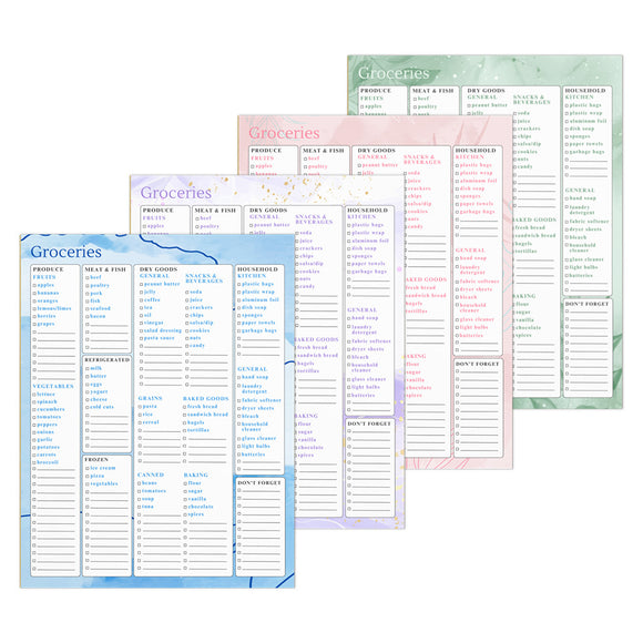 Grocery List Notepad