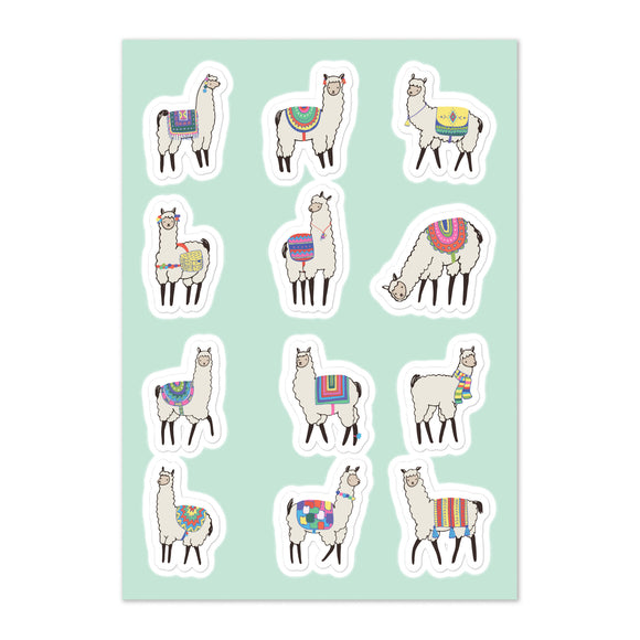 No Prob-llama Sticker Sheet