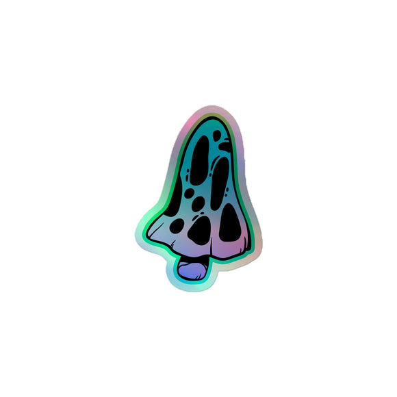 Holographic Mushroom 4 Sticker