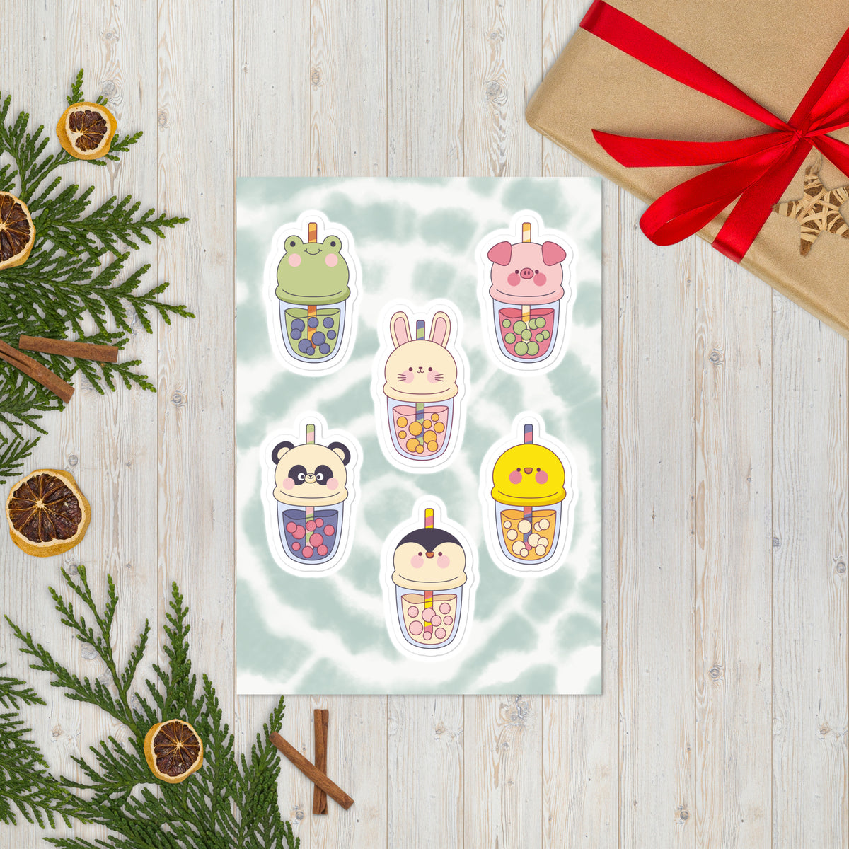 Boba Buddies Sticker Sheet