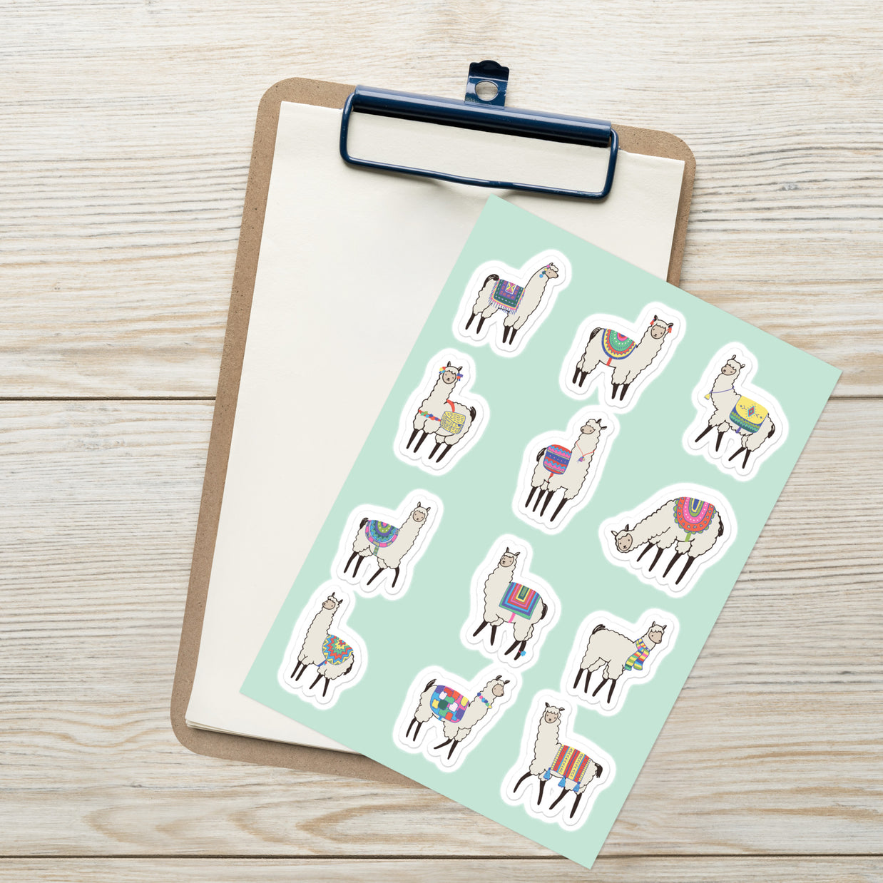 No Prob-llama Sticker Sheet