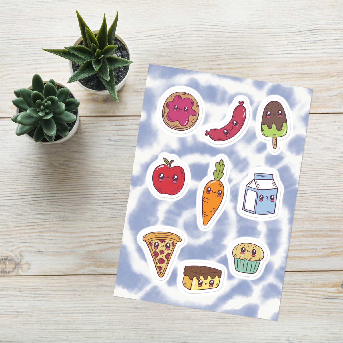 Snack Attack Sticker Sheet