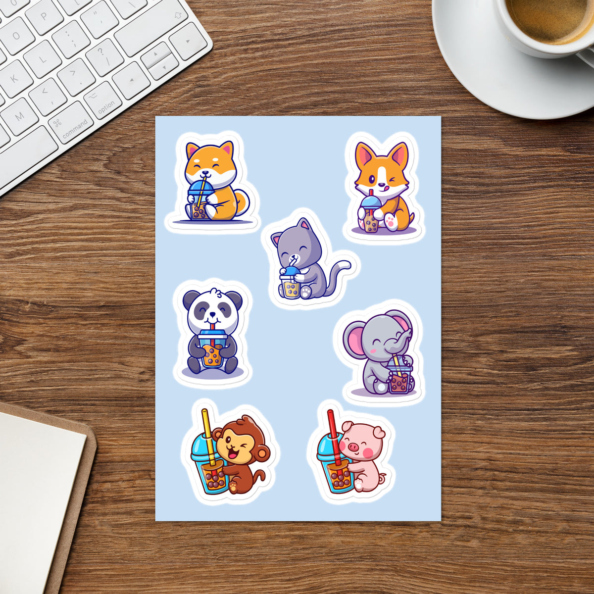 Sippy Squad Sticker Sheet