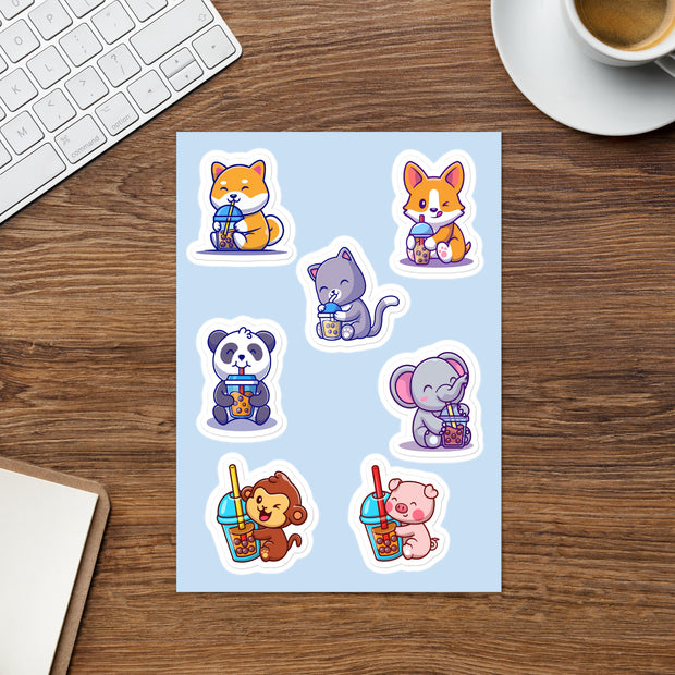 Sippy Squad Sticker Sheet