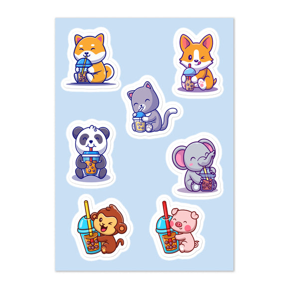 Sippy Squad Sticker Sheet
