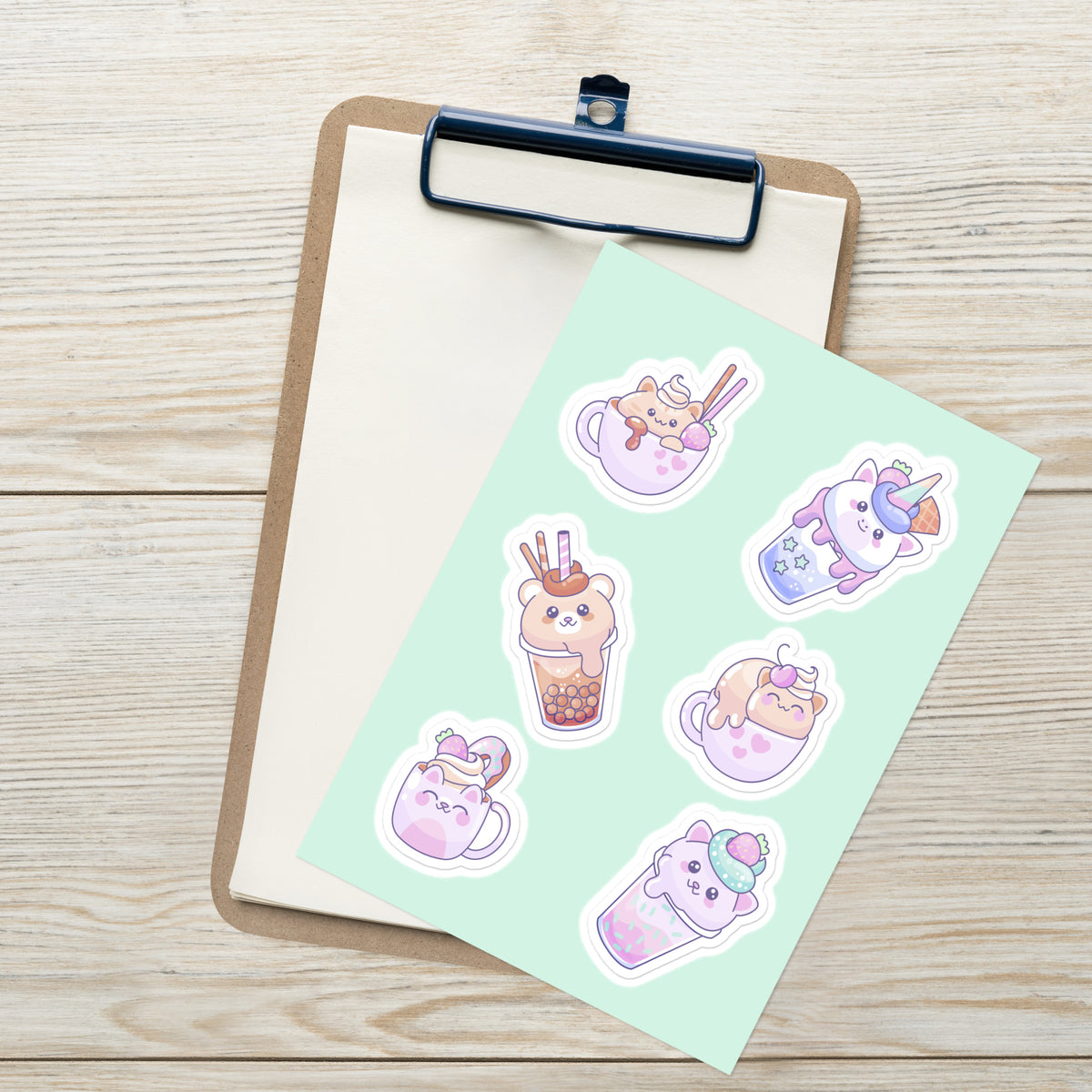 Sweet Sips Sticker Sheet