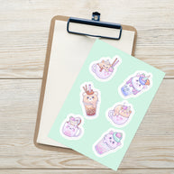Sweet Sips Sticker Sheet