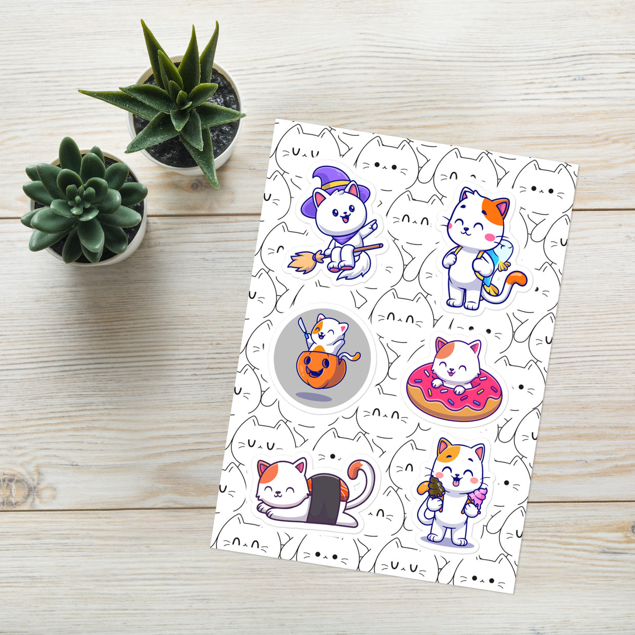 Jailynn’s Picks – Cat Sticker Sheet 2