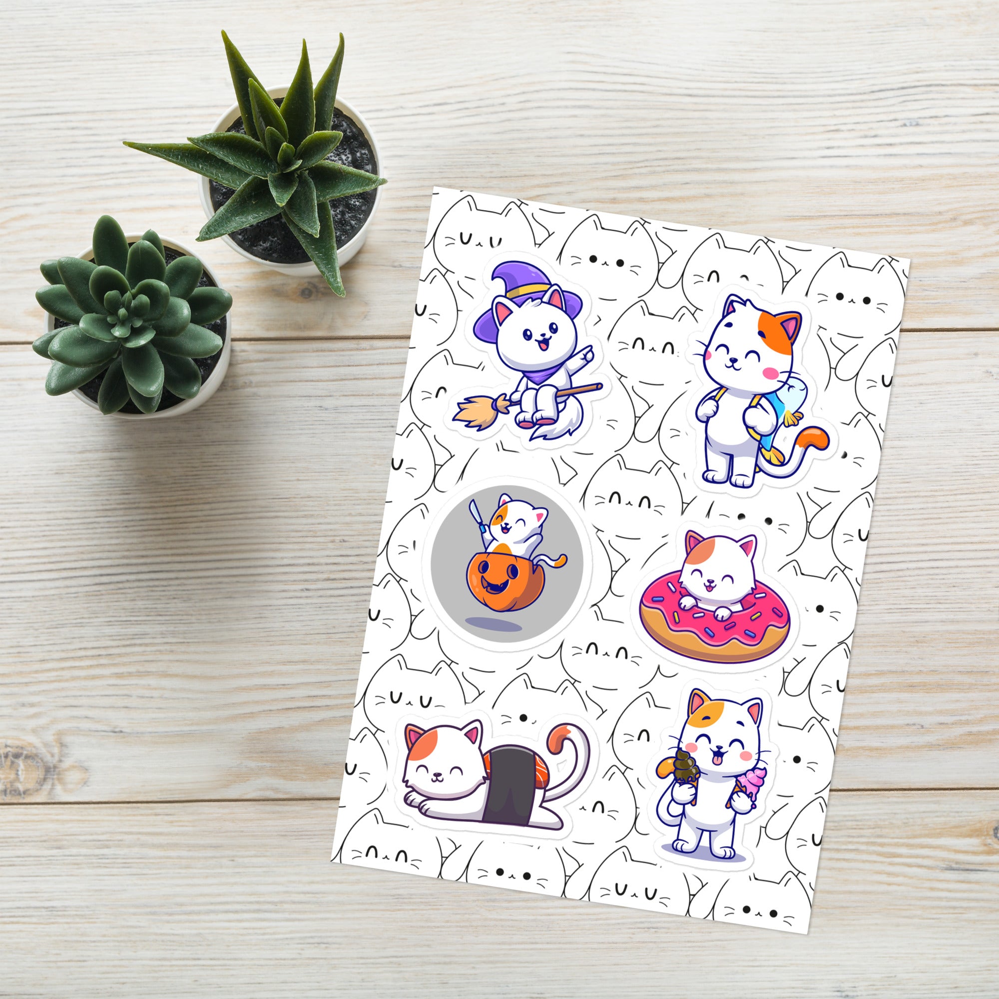 Jailynn’s Picks – Cat Sticker Sheet 2