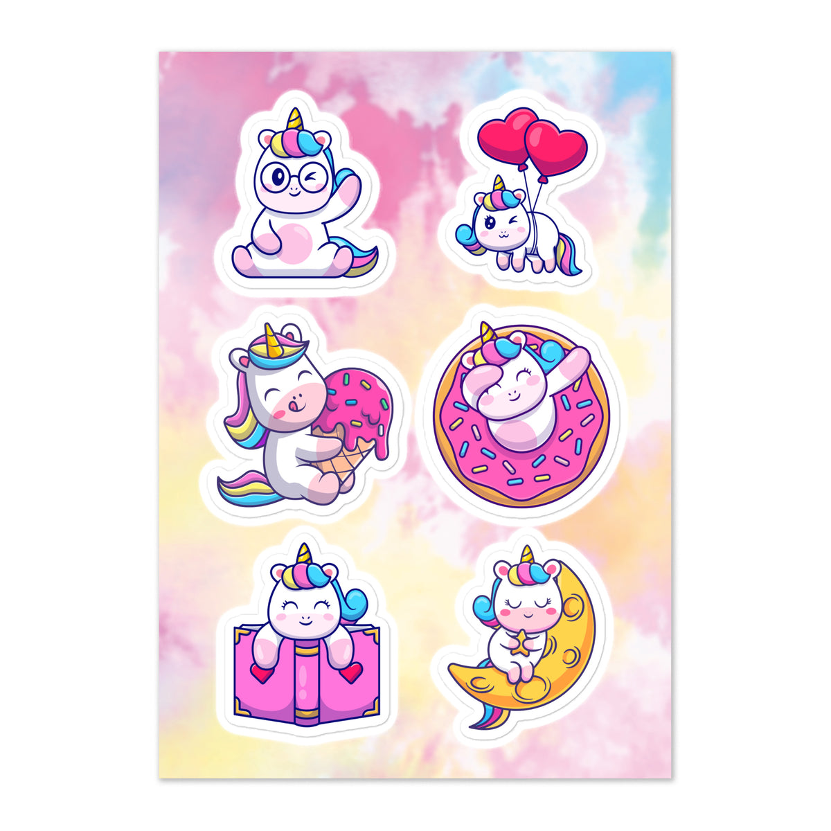 Snackicorns Sticker Sheet 2