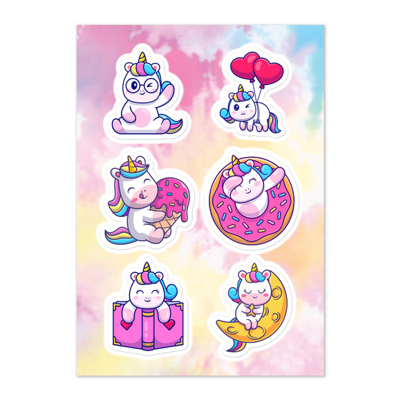 Snackicorns Sticker Sheet 2