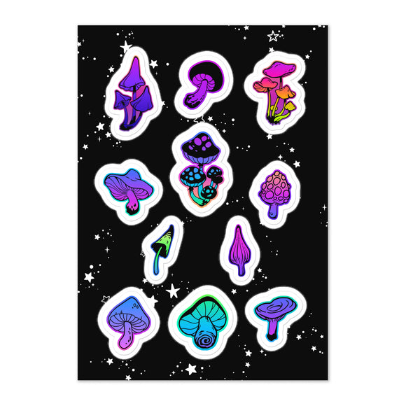 Trippy Shrooms Sticker Sheet 2
