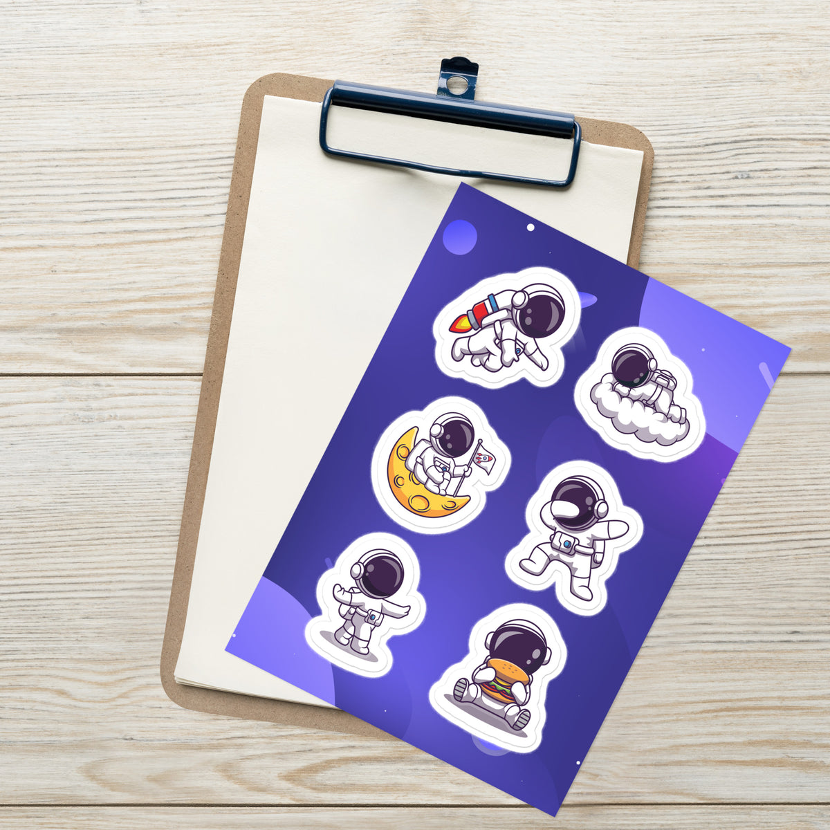Space Buddies Sticker Sheet