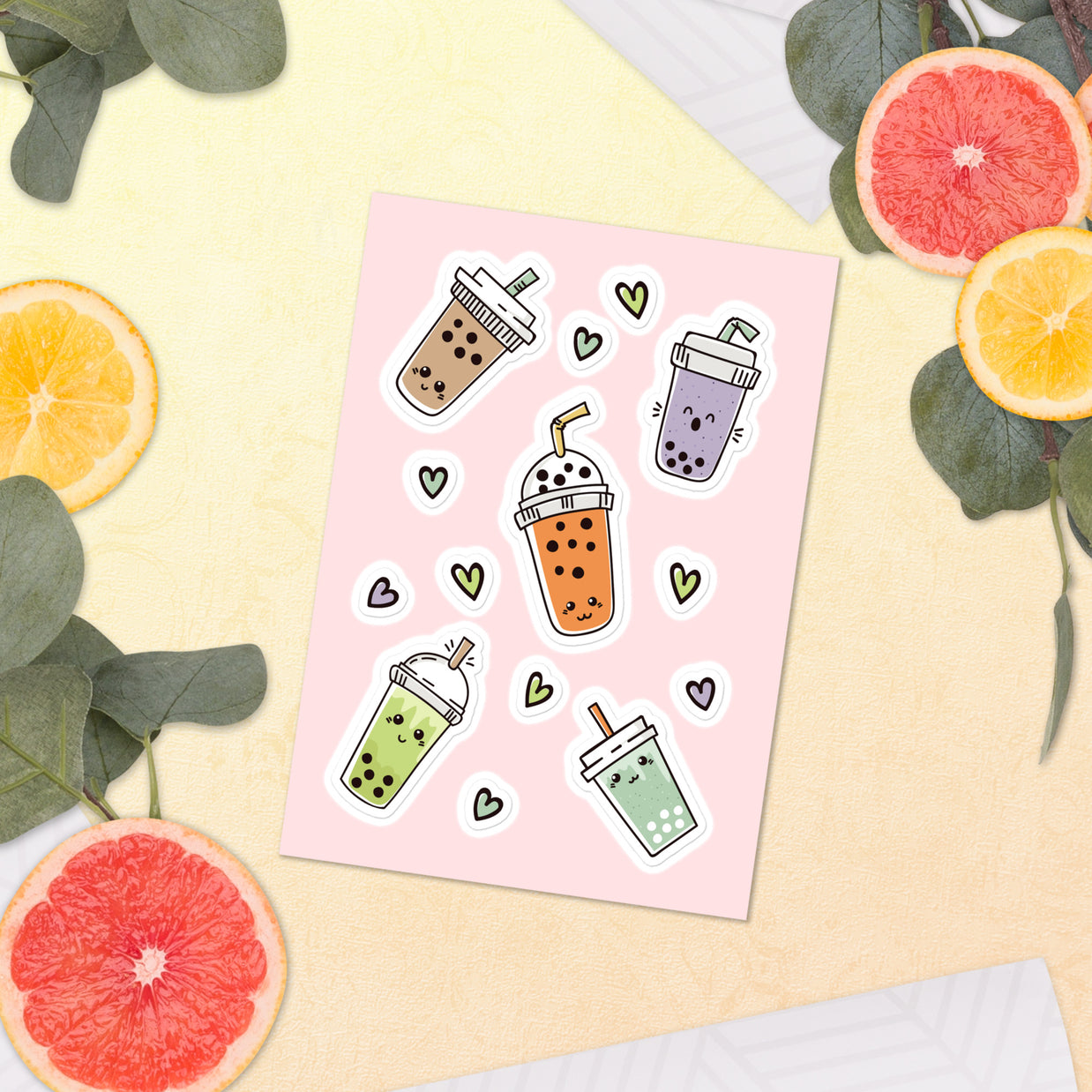 Bobalicious Cuties Sticker Sheet