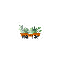 Plant Lady Kiss Cut Sticker
