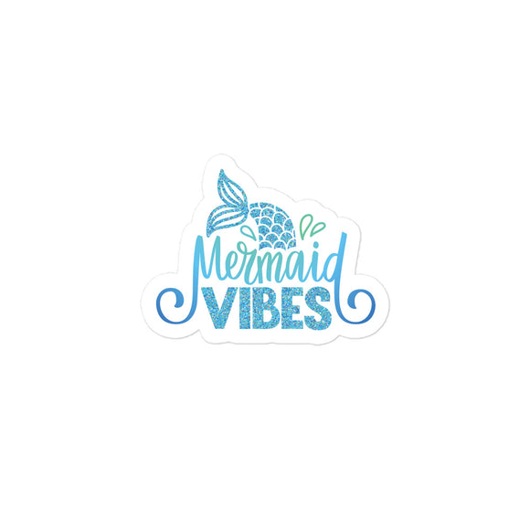 Mermaid Vibes Kiss Cut Sticker