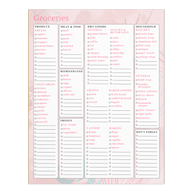 Grocery List Notepad