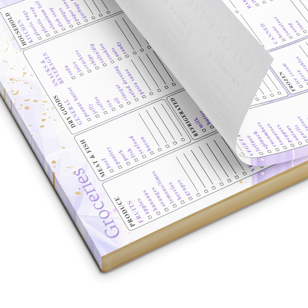 Grocery List Notepad