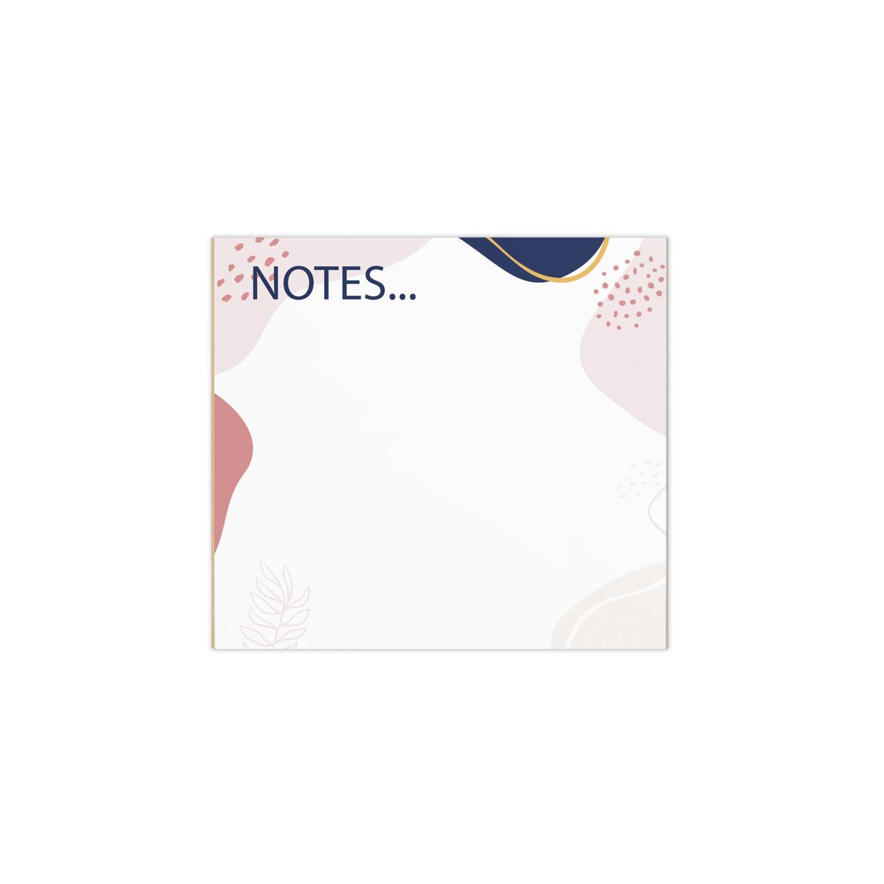 Aesthetic Notes Notepad