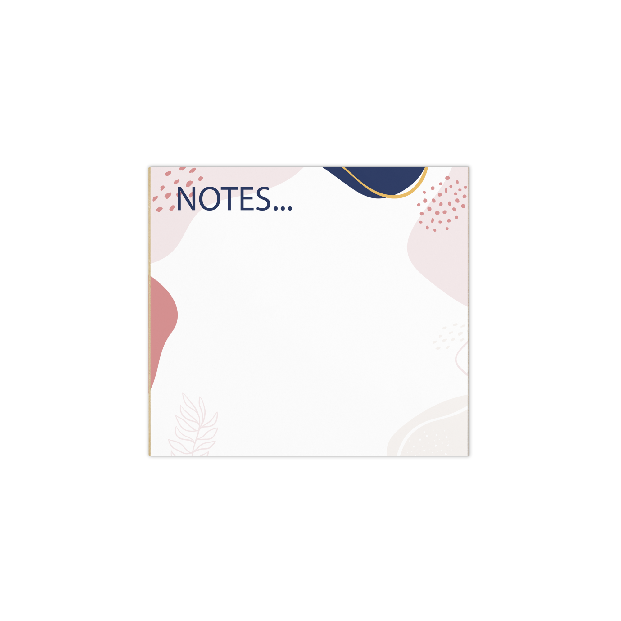 Aesthetic Notes Notepad