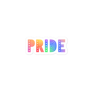 PRIDE Rainbow Cut-Out Kiss Cut Sticker