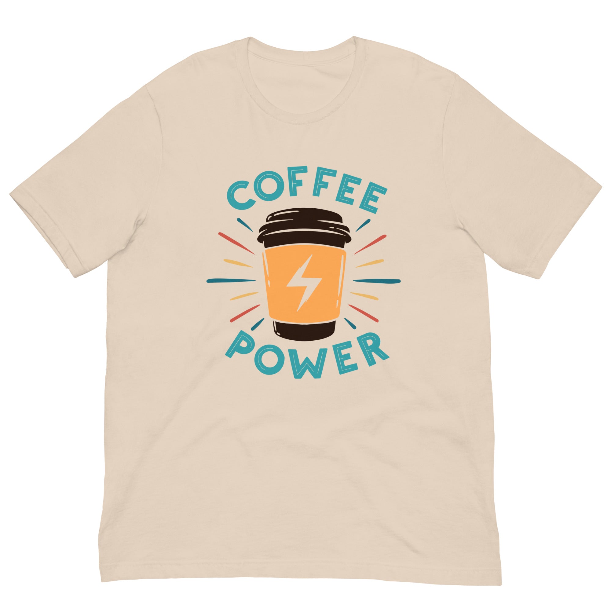Coffee Power Retro Inspired Women's Graphic Tee