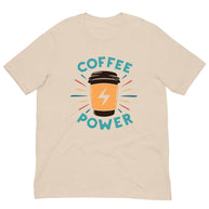 Coffee Power Retro Inspired Women's Graphic Tee