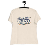 But First Coffee Retro Inspired Women's Graphic Tee